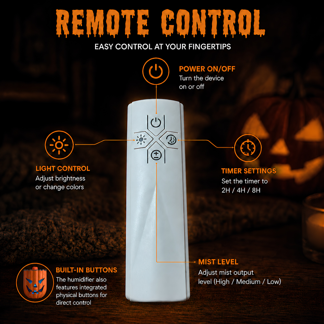 Spooky Pumpkin Humidifier